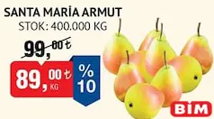 SANTA MARİA ARMUT KG SANTA MARİA ARMUT KG